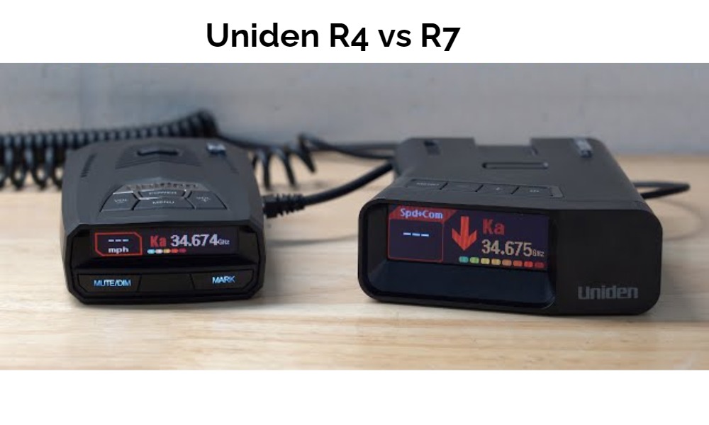 uniden r4 vs r7