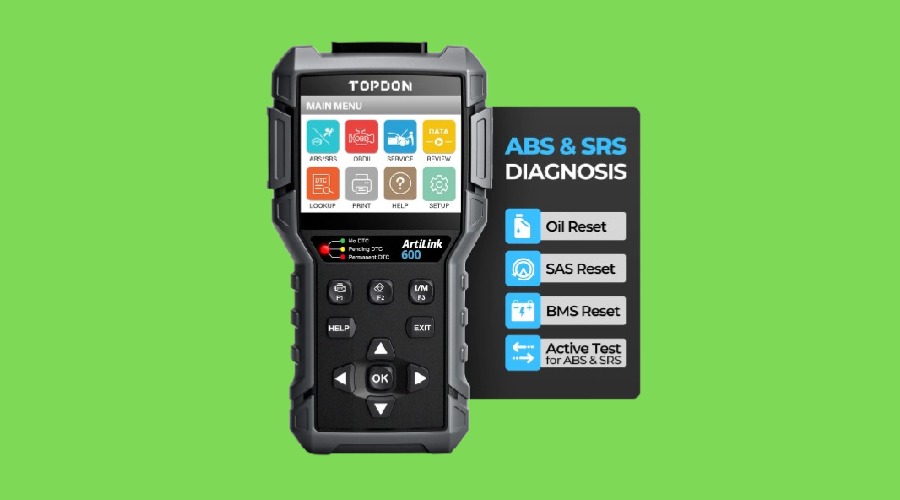 OBD2 Scanner TOPDON AL600 review